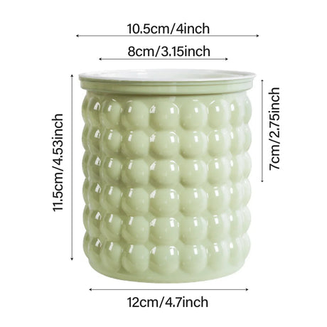 Carvallo Hydroponisk Blomkruka | Självbevattnande & Modern | För Inomhusväxter | 3-pack Carvallo