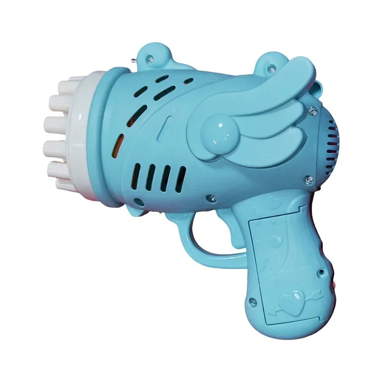 Carvallo Automatisk såpbubblasmaskin | 32 munstycken & LED-ljus | Rolig dinosaurie-design | För barn & utomhusaktiviteter Carvallo