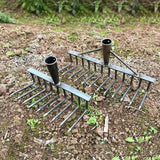 Carvallo Trädgårdsharv | Högpresterande Ogräsrivs | 4/7/9/12 Tänder | Kolstål Carvallo