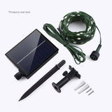 Carvallo Lichterkette 100M LumiSol ProLine | 8 Lägen | IP65 Vattentät | Extra ljusa LEDs | Fjärrkontroll & Snabbladdning | För Trädgård, Bröllop & Jul Carvallo