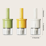 Carvallo Ölspender med silikonpensel | Värmebeständig & dammskyddad | 2-i-1 flaska för olja, såser & marinader | 300 ml Carvallo