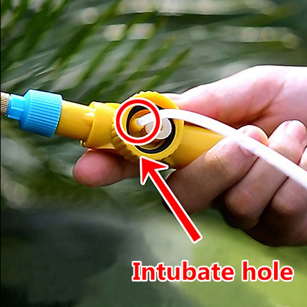 Justerbar sprutflaska luftpump – Kompakt, lätt trädgårdsspruta Carvallo