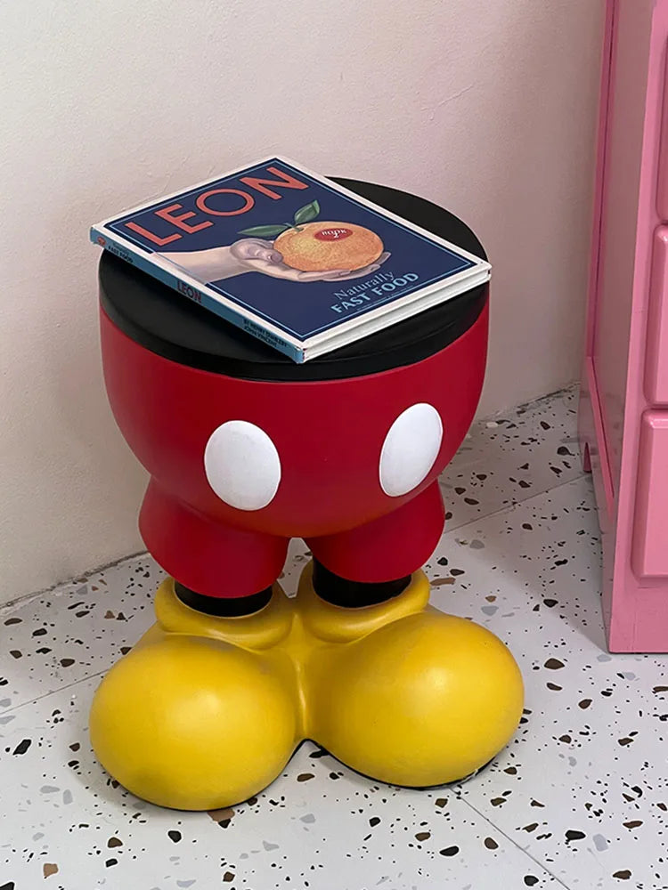 Mickey Mouse Förvaringspall – Praktisk och Glad Förvaringslösning för Barn Carvallo