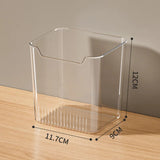 Carvallo Kylskåp Förvaringsbox 11,8×9,8×12 cm | Transparent & stapelbar | För frukt, kryddor & färskhetsorganisation Carvallo