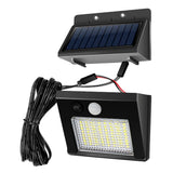 Carvallo LED Trädgårdsspotlight | 32/48 LEDs | IP65 Solarlampa med 1200 mAh Batteri | Vattentät & Automatisk – För Staket, Gård & Terrass Carvallo