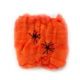 Färgglada stretchiga spindelnät – Expanderbar Halloweendekoration för inomhus- och utomhusskräck MILA Sverige