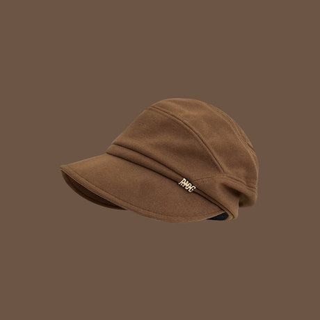 Plyschig vintermössa för kvinnor-Accessories-Hemnix-Kaffe-Normal-Hemnix