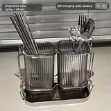 Carvallo LuxDry | Vägg- & Ståmontage | Dubbelfack för hygienisk förvaring | Rostfri & avtagbar Carvallo