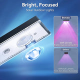 Carvallo Stufenlicht ColorGlow Step | RGB Färgväxling & Fast färger | IP65 Vattentålig | För Trädgård, Balkong & Terrass (4/8 Stycken) Carvallo