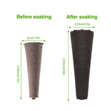 Carvallo Anzuchtsvampar 50 stycken | Ersättningsväxtsvampar för hydrokultur & jord | För örter, grönsaker & blommor Carvallo