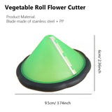 Carvallo Sallads-Konstverktyg Set | Rostfritt Stål Spiralskärare & Grönsakskniv | För Morötter & Gurkor | Carvallo™ Carvallo