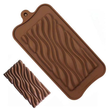 Carvallo Silikonform | 3D-chokladform i Dubai-design | Tunna plattor & fondant | För praliner, dekoration & bakverk Carvallo