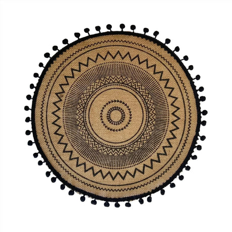 Rustik Elegance Bordsmatta – vävd textur MILA Sverige