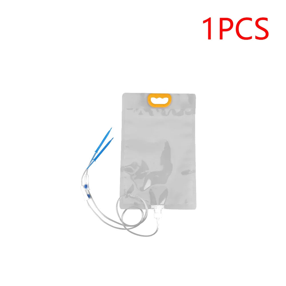 Carvallo AquaDrop Automatiskt bevattningssystem | 3.5L droppåse | Justerbar vattendurchflöde | För krukväxter & balkong Carvallo