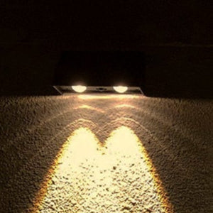 Carvallo-Vägglampa LumoGuard | Med rörelsesensor | Väderbeständig IP65 | LED Varm-/Kallvit | För utomhusområden Carvallo