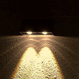 Carvallo-Vägglampa LumoGuard | Med rörelsesensor | Väderbeständig IP65 | LED Varm-/Kallvit | För utomhusområden Carvallo