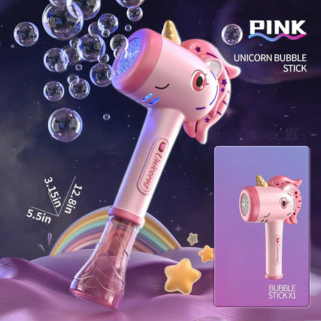 Carvallo Såpbubblestav UniMagic Bubble Wand | Med Ljus effekter | För barn & småbarn | Perfekt för trädgård & sommarfester Carvallo