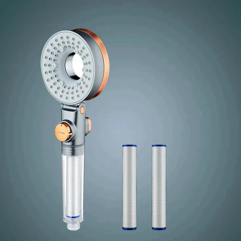 RainFlow - vattensparande duschhuvud med regnliknande sprutupplevelse Carvallo