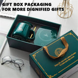 Innovativt set med uppvärmda muggar – Keramisk kopp med Smart Warming Coaster MILA Sverige