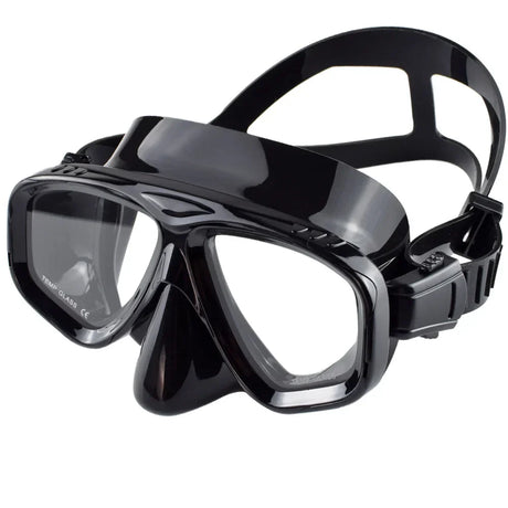 Carvallo dykmask med snorkel | 180° panoramautsikt | Antiläckage & HD-glas | Livsmedelsgodkännt silikon Carvallo