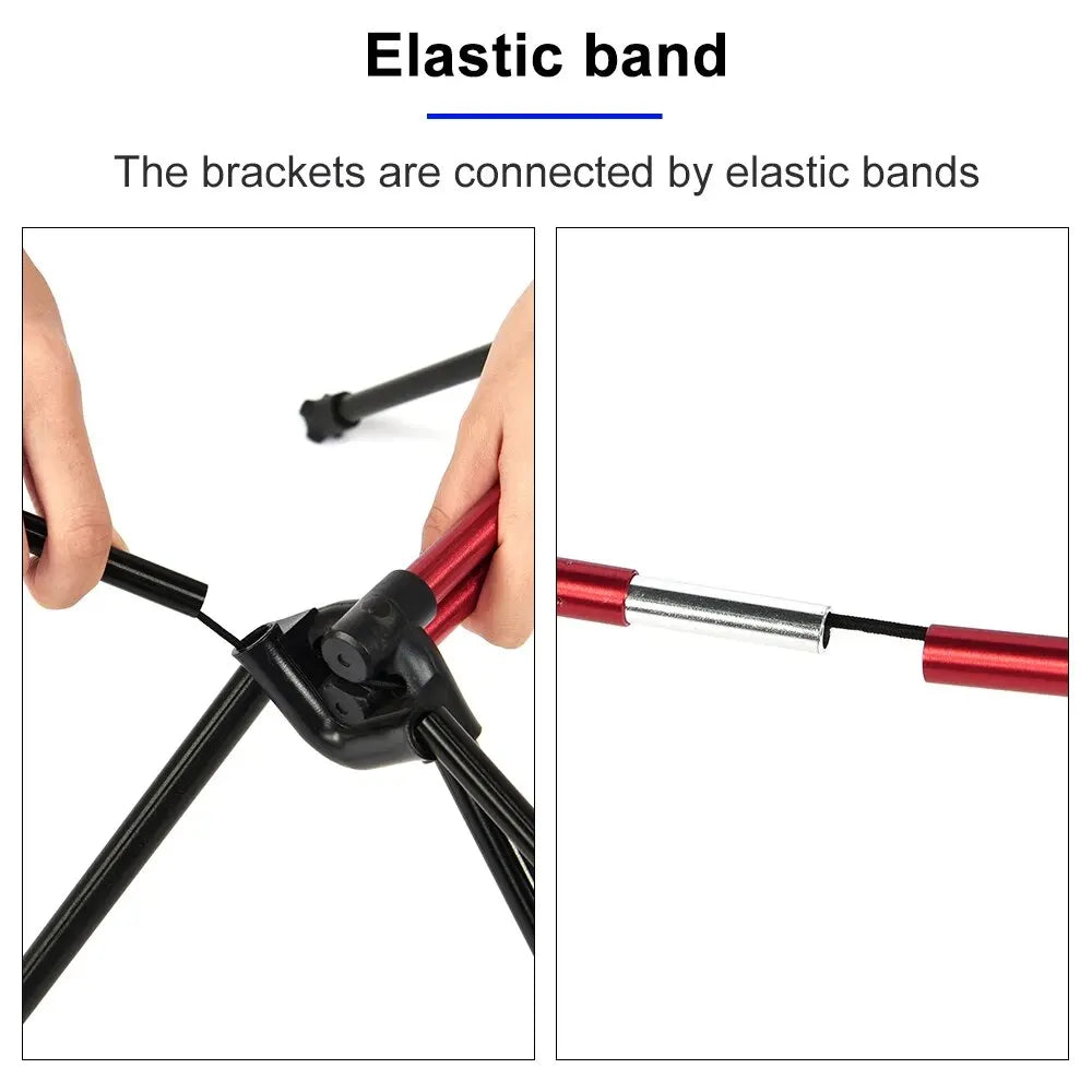 Carvallo Fällbord för utomhus & camping | Ultralätt & stabilt | Aluminium | Inkl. bärväska Carvallo