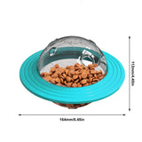 Carvallo Disc Hund- & Kattleksak | Interaktiv Fodersystem & Intelligenstränare | Frisbee & Slow Feeder Carvallo