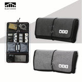 Carvallo Kabelväska Resa Organisatör | Vattentät & Stötresistent | Lätt & Kompakt | Nylon 24×11×3 cm Carvallo