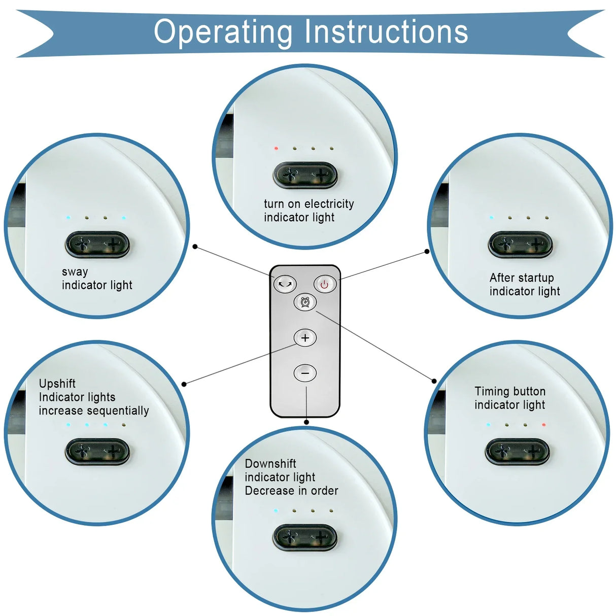 Royallure Bärbar Fällbar Fläkt 6000mAh Uppladdningsbar Tyst Golv- och Utomhusbruk Carvallo