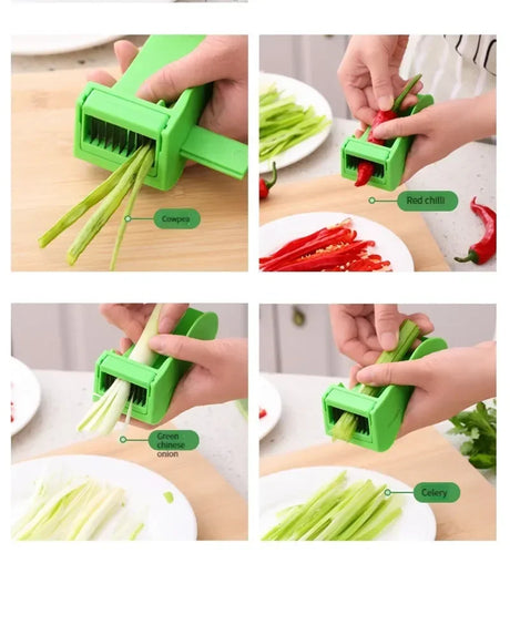 Carvallo-Schneider Frilivo | Skarp & Tidsbesparande | Rostfria blad | Mångsidig köksassistent Carvallo