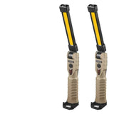 Carvallo FlexBeam Fällbar LED Arbetslampa | 7 Ljusstilar | Med Magnet & Krokar | Typ-C Återuppladdningsbar | För Camping & Nödsituationer Carvallo