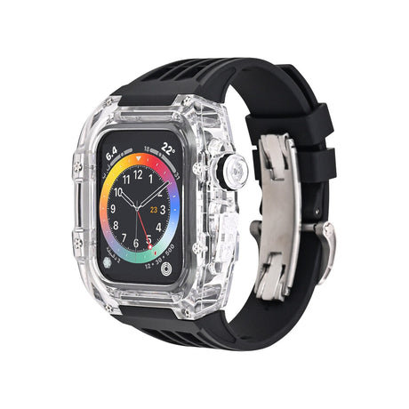 Apple Watch genomskinligt fallband-Phone Accessories-Hemnix-Svart-44mm-Hemnix