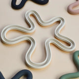 Carvallo-underlägg HexaGrip | Geometrisk design | Värmebeständig & halkfri | 16,5 cm | För grytor, koppar & skålar Carvallo