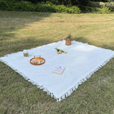 Boho Picknickfilt med fransar Carvallo