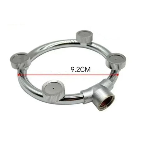 Carvallo Pro | 3/4/5-fach M14 spruthuvud | Högtryck nebulisator | Fin dimma för trädgård & växthus Carvallo