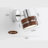 Fransk Stil Brun Mini Vägglampa Carvallo