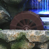 Carvallo – LED-vattenfontän med naturlig Rock and Tree Design Carvallo