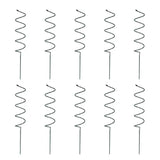 Carvallo Rankstänger Tomater Spiralstänger 10-pack | 40 cm längd | Väderbeständiga & Stabil | För klättrande växter & grönsaker Carvallo