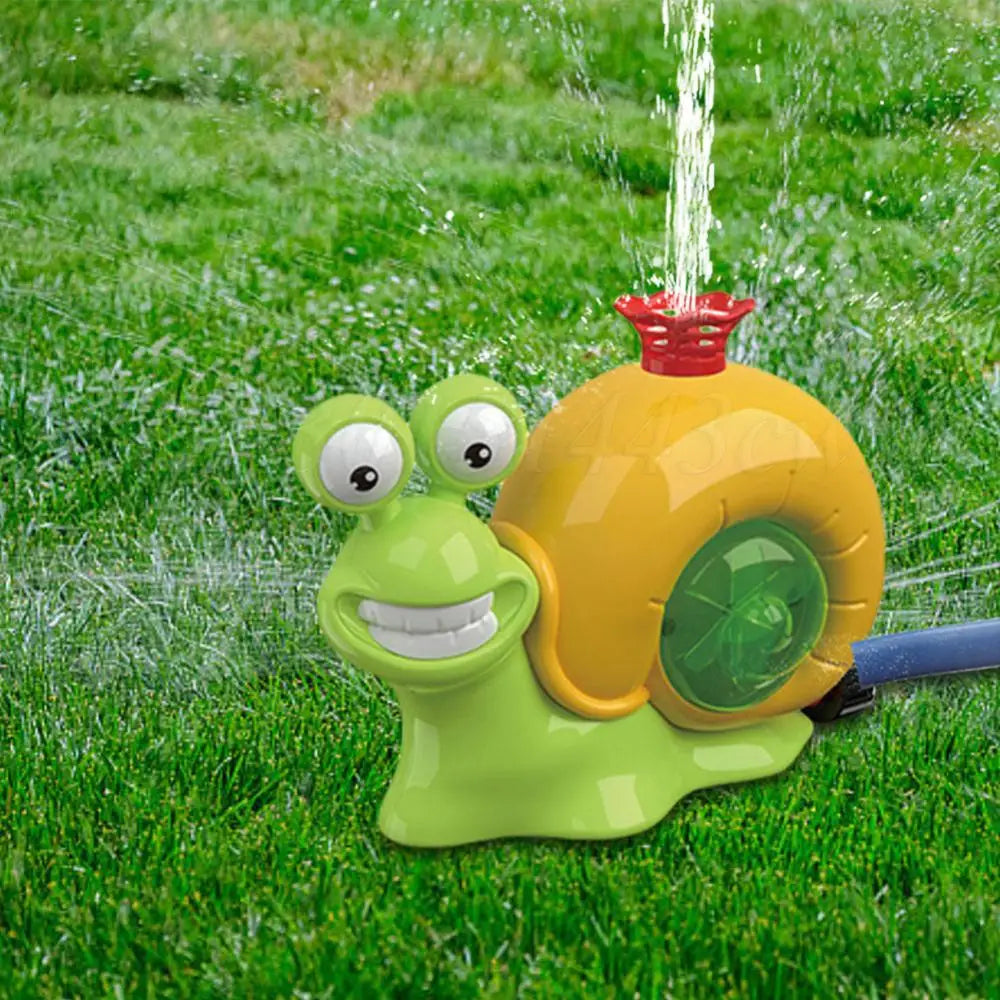 Carvallo Vattensprinkler-leksak | Rolig trädgårdssnigel | För barn från 3 år | Sommar-sprutkul i trädgården & pool Carvallo