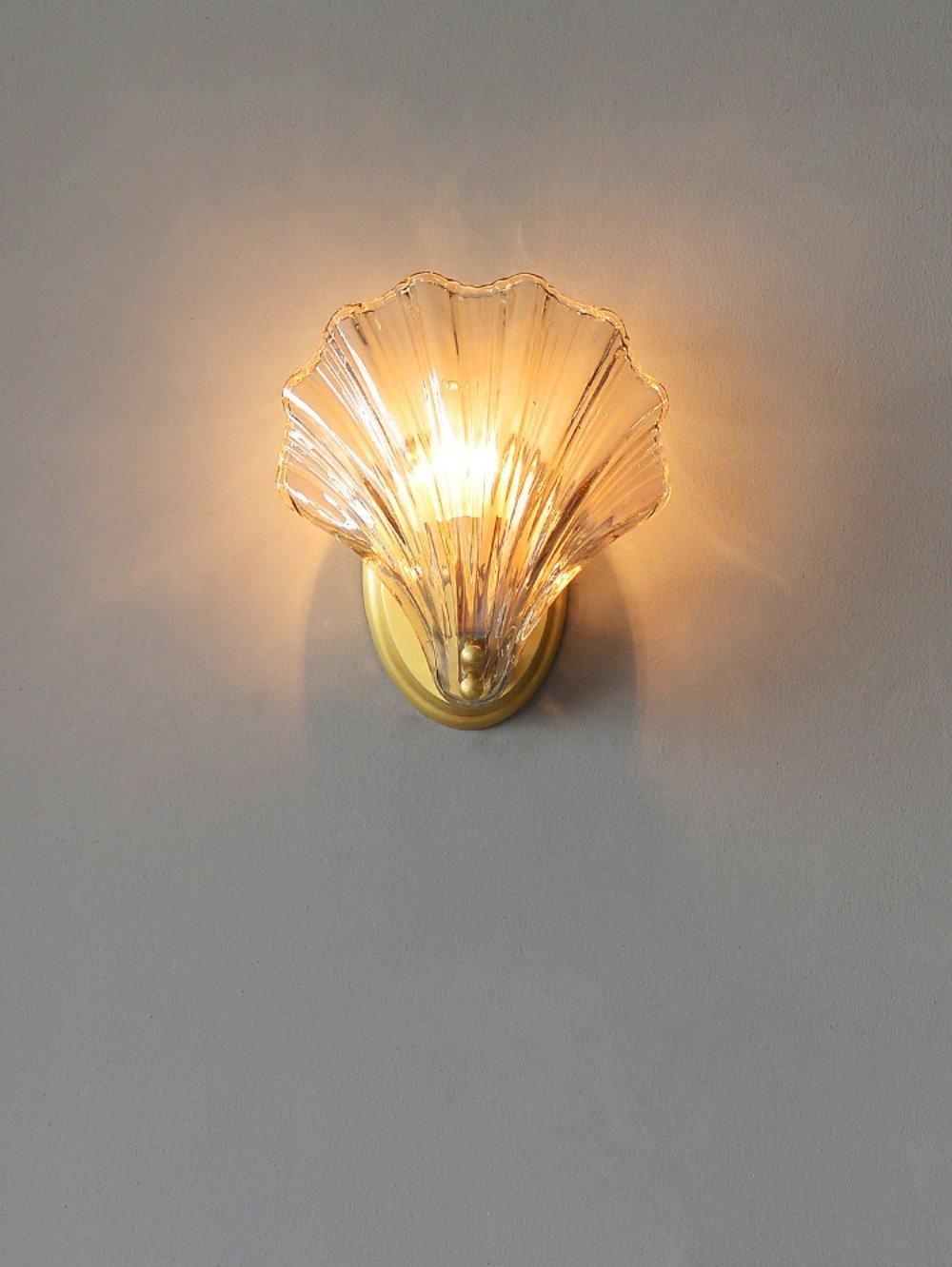 Elegant Shell Vägglampa – Kustinspirerad Sconce för Strandiga Vibes Carvallo