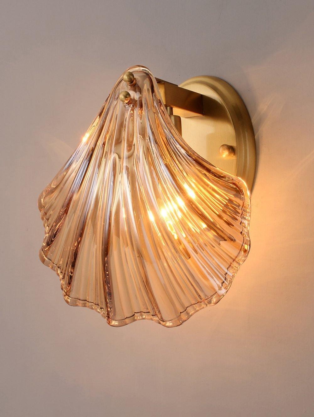 Elegant Shell Vägglampa – Kustinspirerad Sconce för Strandiga Vibes Carvallo