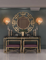 Elegant Shell Vägglampa – Kustinspirerad Sconce för Strandiga Vibes Carvallo