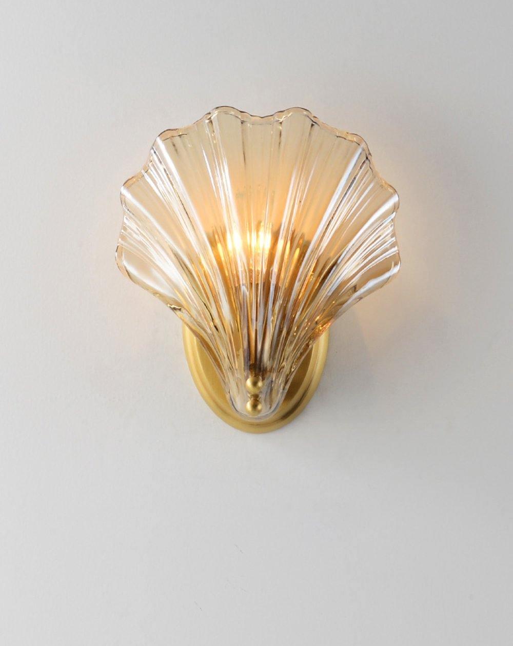 Elegant Shell Vägglampa – Kustinspirerad Sconce för Strandiga Vibes Carvallo