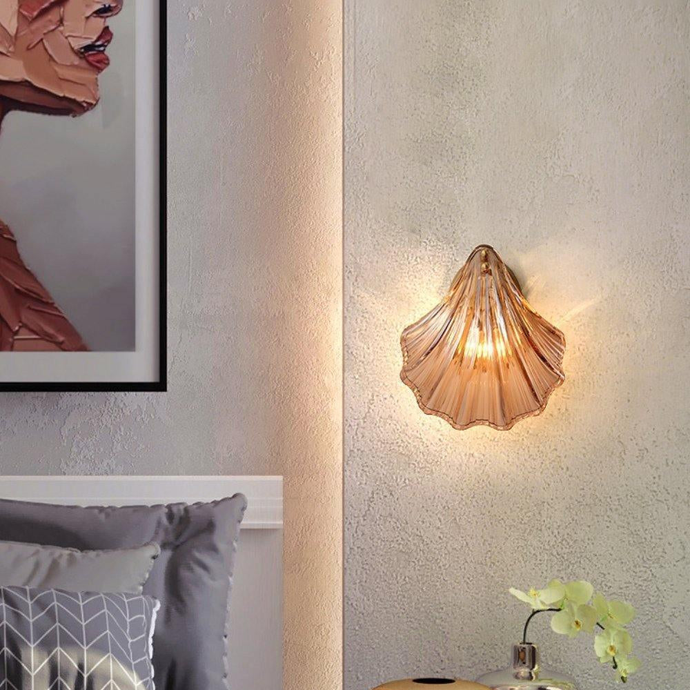 Elegant Shell Vägglampa – Kustinspirerad Sconce för Strandiga Vibes Carvallo