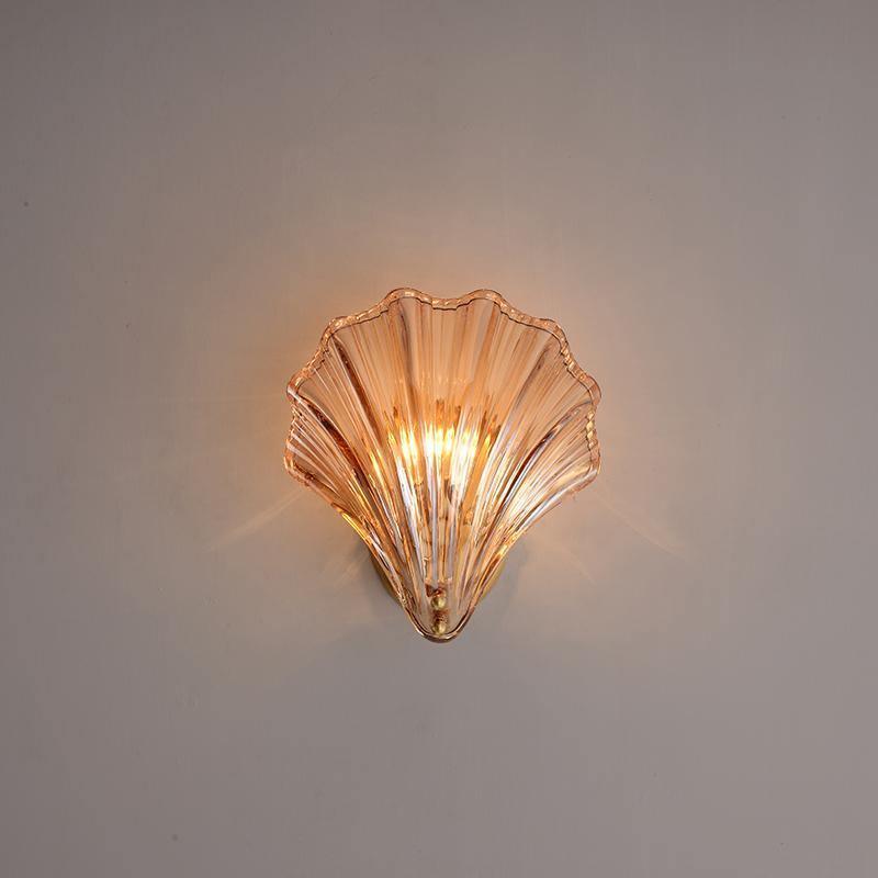 Elegant Shell Vägglampa – Kustinspirerad Sconce för Strandiga Vibes Carvallo