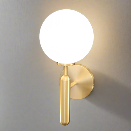 CrystalDream Light - Modern Nordisk Glas Boll LED Vägglampa Carvallo
