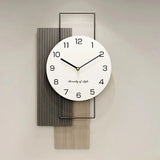 Silent Wall Clock | Stylish Bamboo & Wood | Small & Large Options | Brick by Brick Carvallo