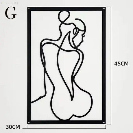 Silhuett - Nordisk Väggkonst i Metall Carvallo