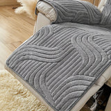 Silven Plush Förstärkt Antisklid Recliner Soffa Täcke Carvallo