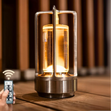 RoyaleGlow Trådlös Kristall Lampa – Nutida & Modern Bord Accent Carvallo