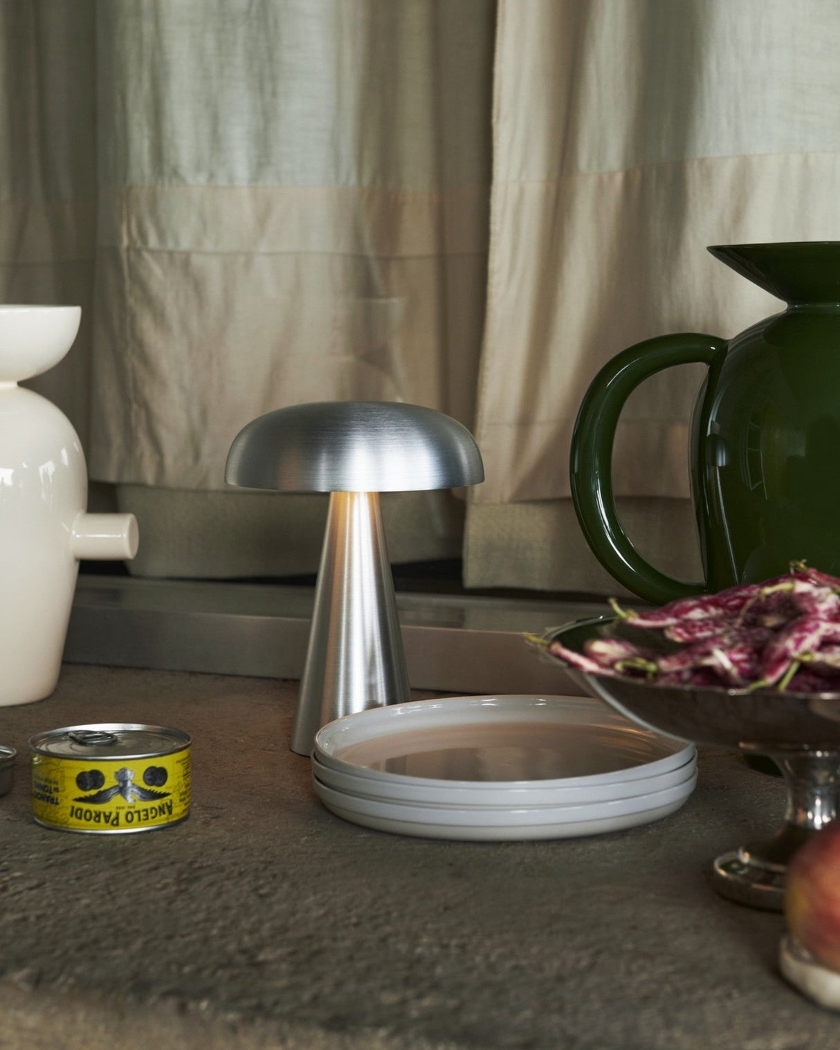 Carvallo – Uppladdningsbar Bordslampa med 1800mAh Batteri, USB-C och 3 Ljuslägen Carvallo